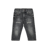 Diesel Kids Jeans Regular Fit Denim Scuro D-Jools-B per Neonati