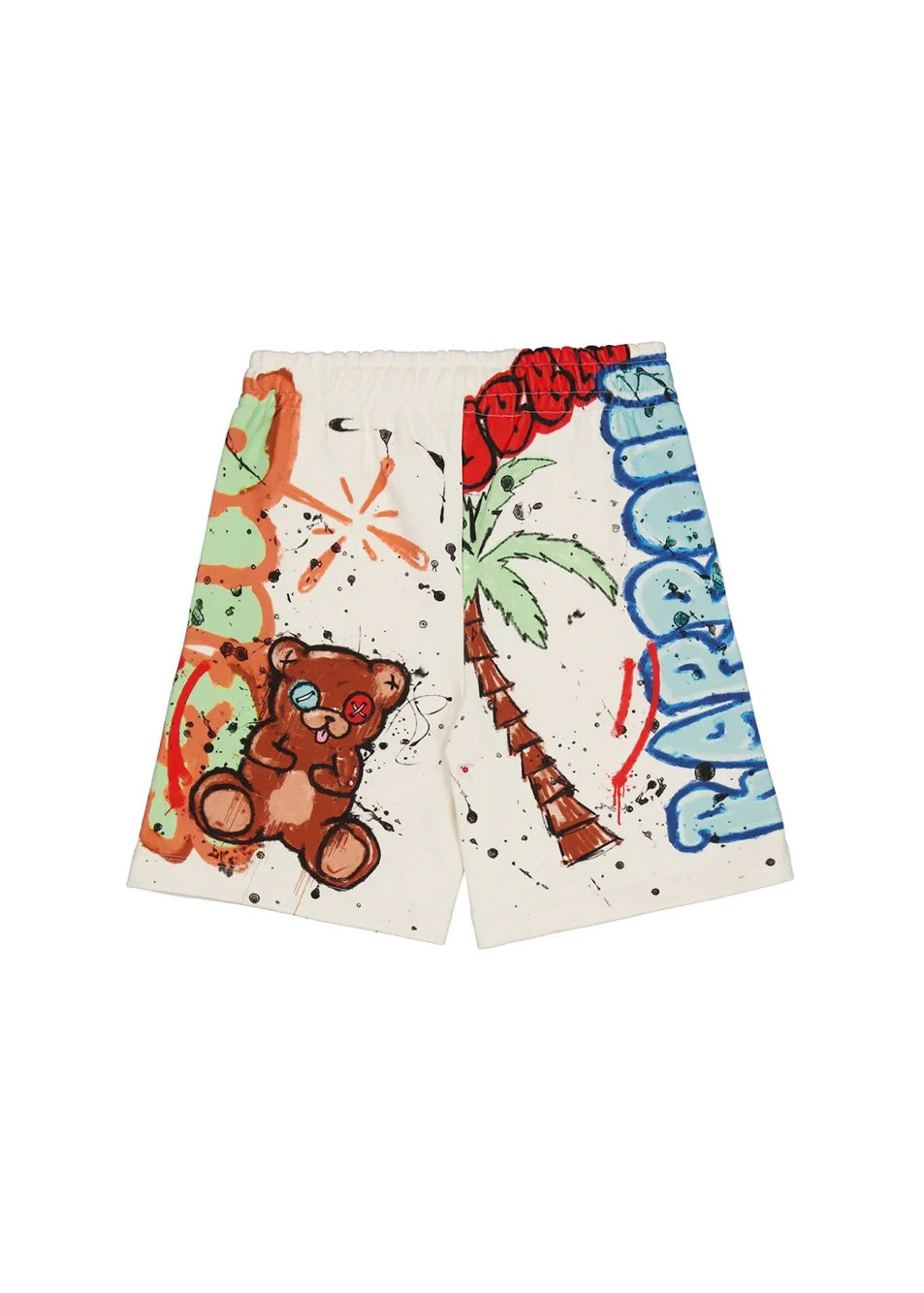 Barrow Kids Bermuda Crema con Stampa per Bambini