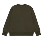 Dsquared2 Kids Felpa Girocollo Verde per Bambini