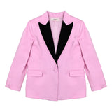 Vicolo Kids Giacca Blazer Rosa/Nero per Bambine