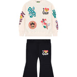 Barrow Kids Completo Tuta con Stampe per Neonate