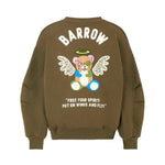 Barrow Kids Felpa Girocollo con Motivo Teddy Wings Unisex per Bambini