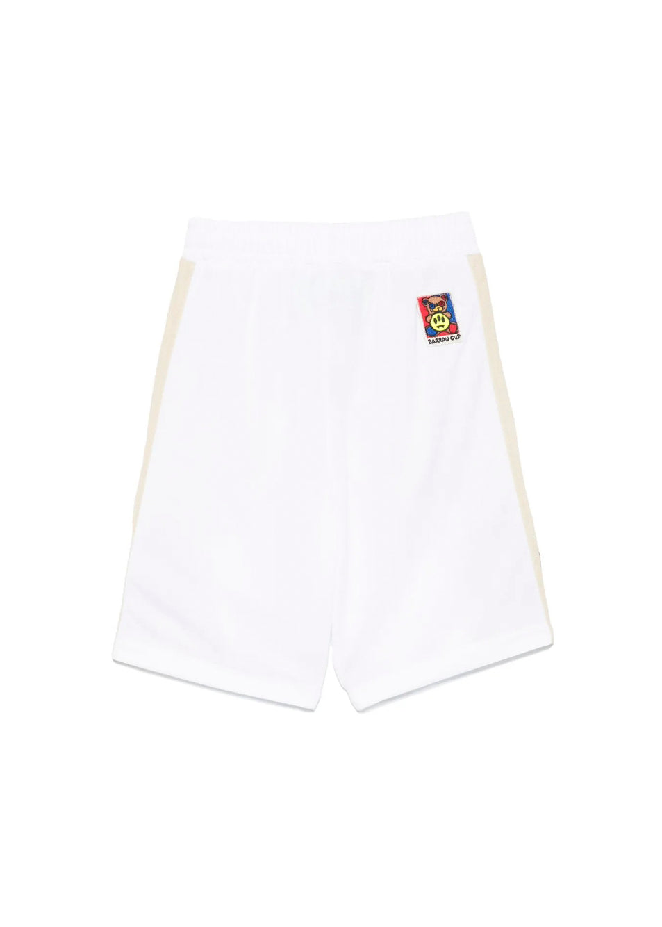 Barrow Kids Bermuda Bianco/Beige con Smile per Bambini