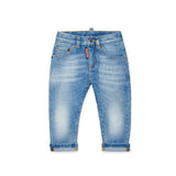 Dsquared2 Kids Jeans Slim Fit Denim per Neonati