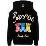 Barrow Kids Felpa Nera con Cappuccio per Bambini