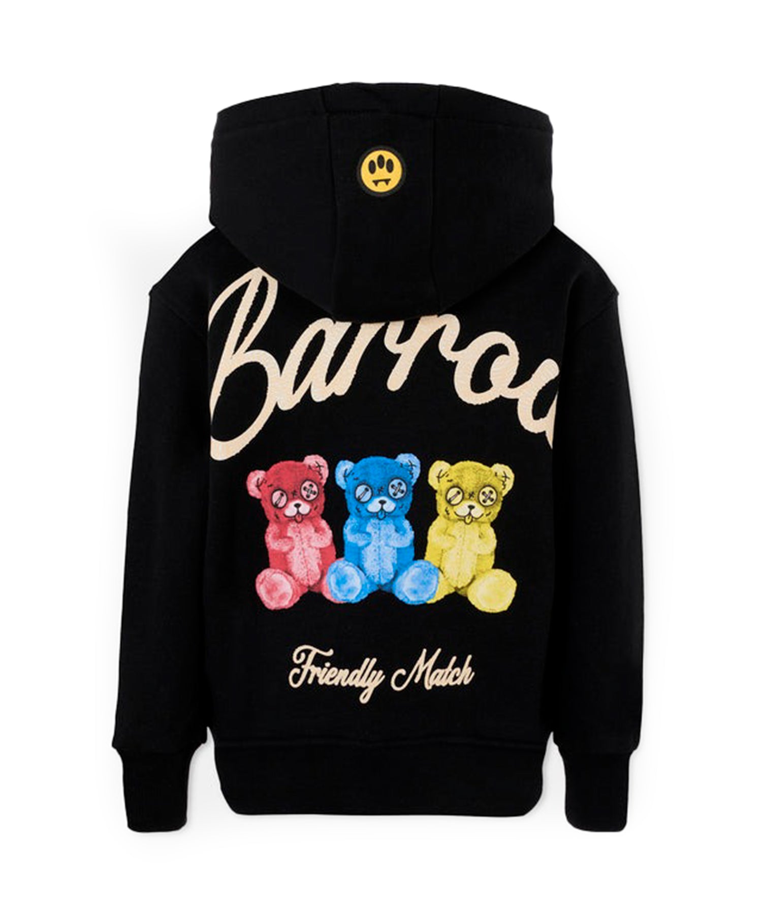 Barrow Kids Felpa Nera con Cappuccio per Bambini