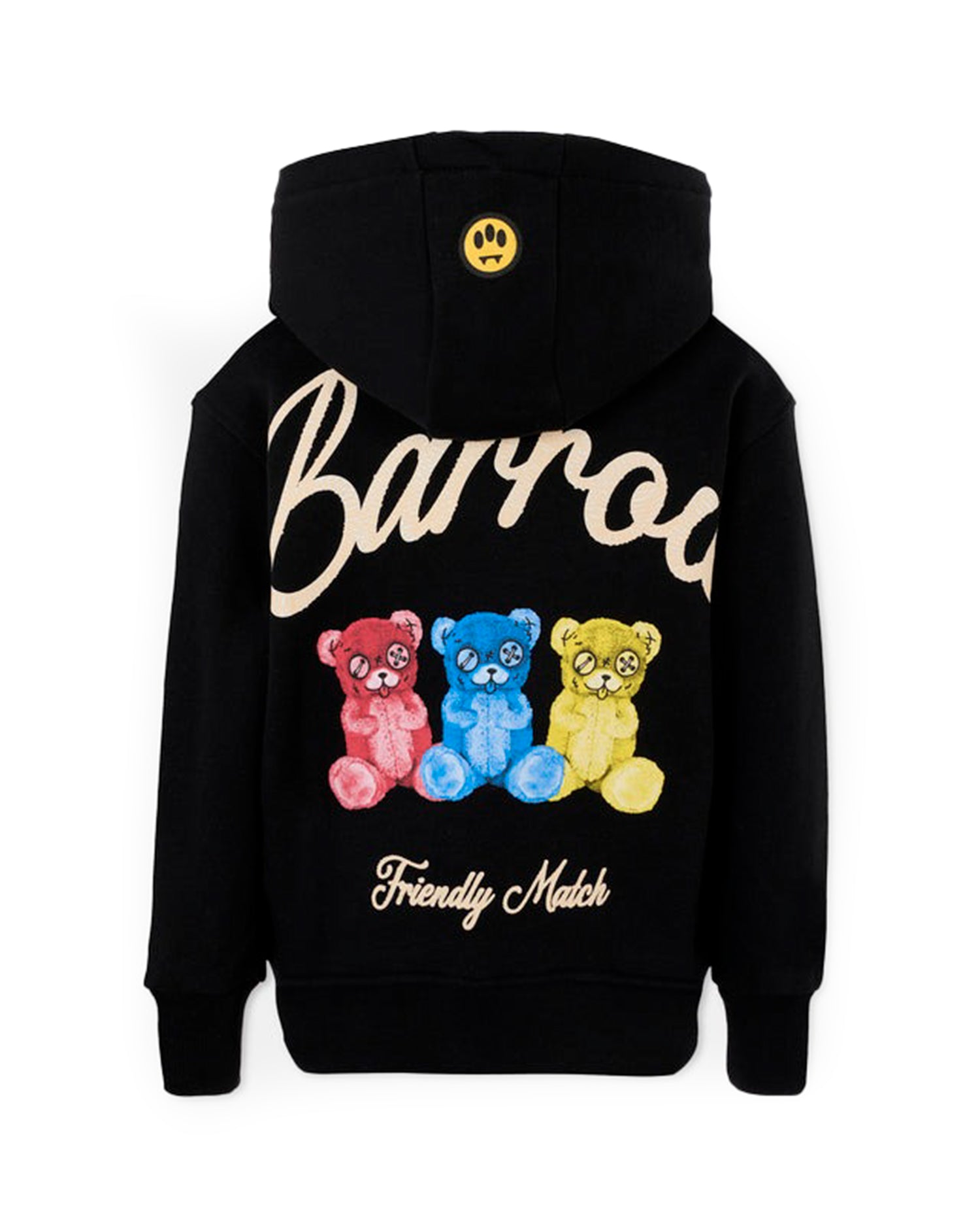 Barrow Kids Felpa Nera con Cappuccio per Bambini