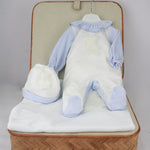 Deolinda Completo Celeste per Neonate