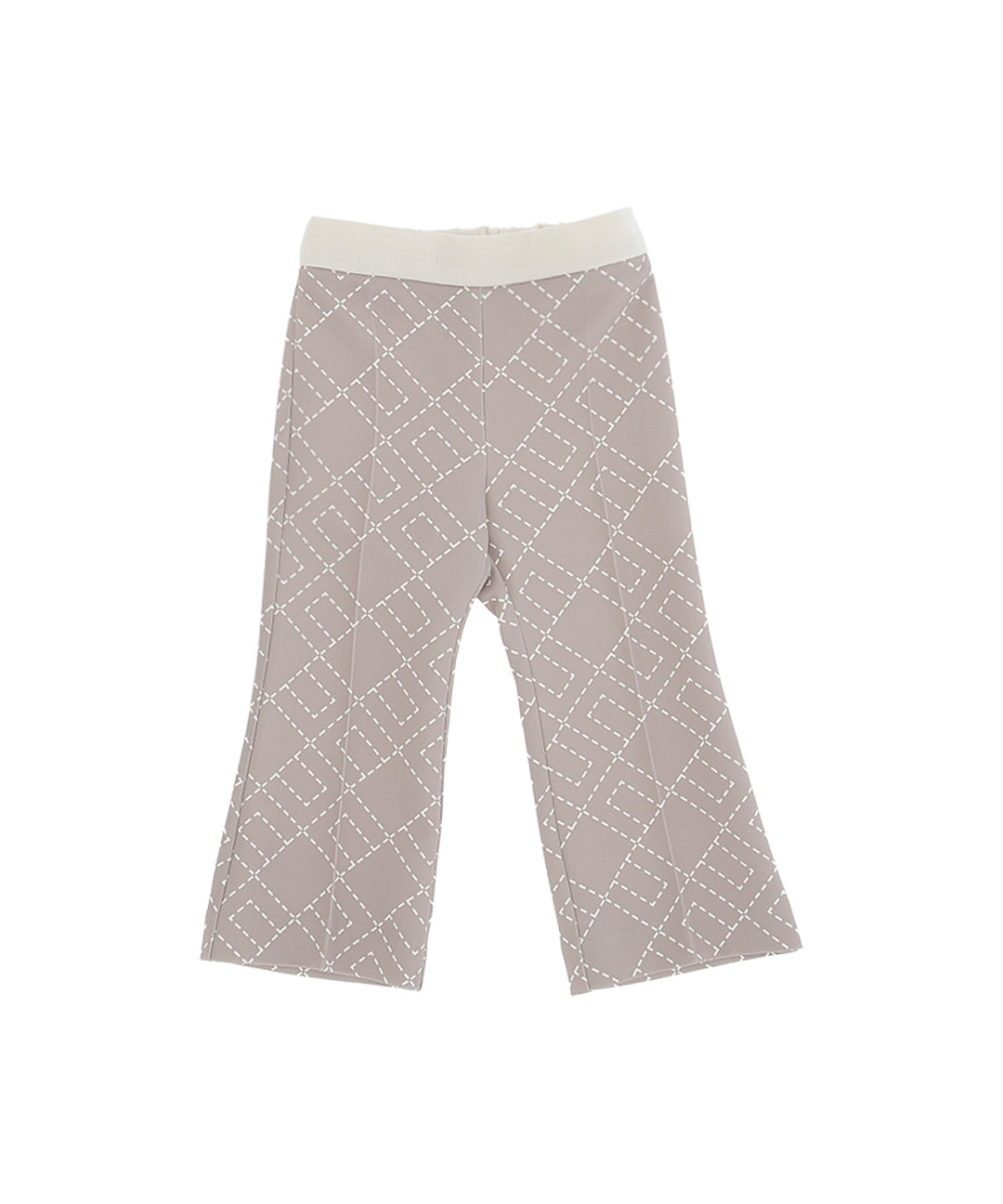 Elisabetta Franchi La Mia Bambina Pantaloni Sunrise con Logo Geometrico per Neonate