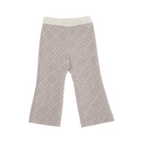 Elisabetta Franchi La Mia Bambina Pantaloni Sunrise con Logo Geometrico per Neonate