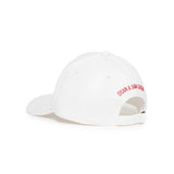 Dsquared2 Kids Cappello Bianco con Decoro Leaf per Bambine (retro)