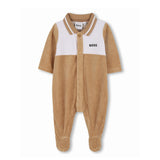 Boss  Kids Tutina Biscotto in Ciniglia per Neonati