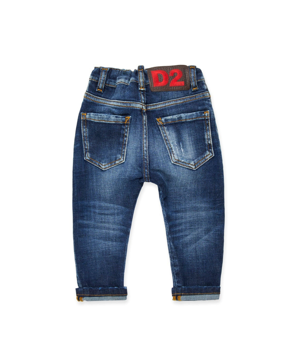 Dsquared Kids Denim Scuro per Neonati
