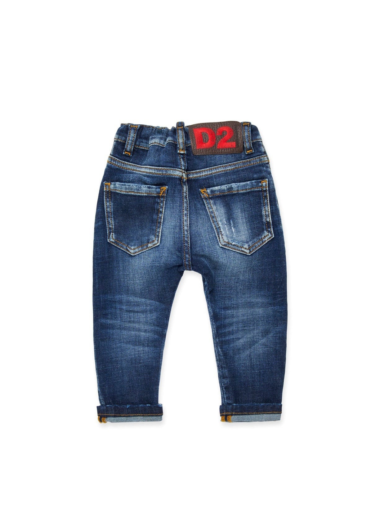Dsquared Kids Denim Scuro per Neonati