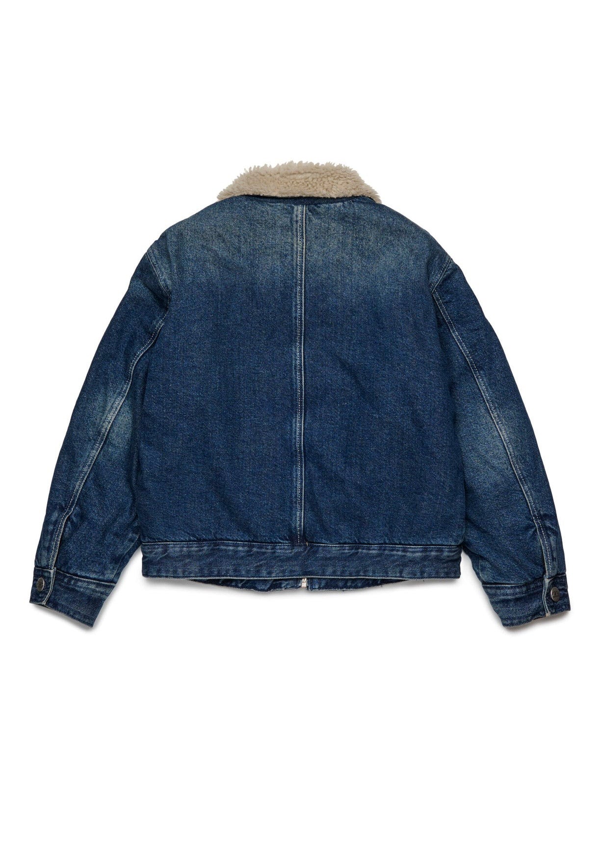 Diesel Kids Giubbino Denim Dirty con Teddy per Bambini