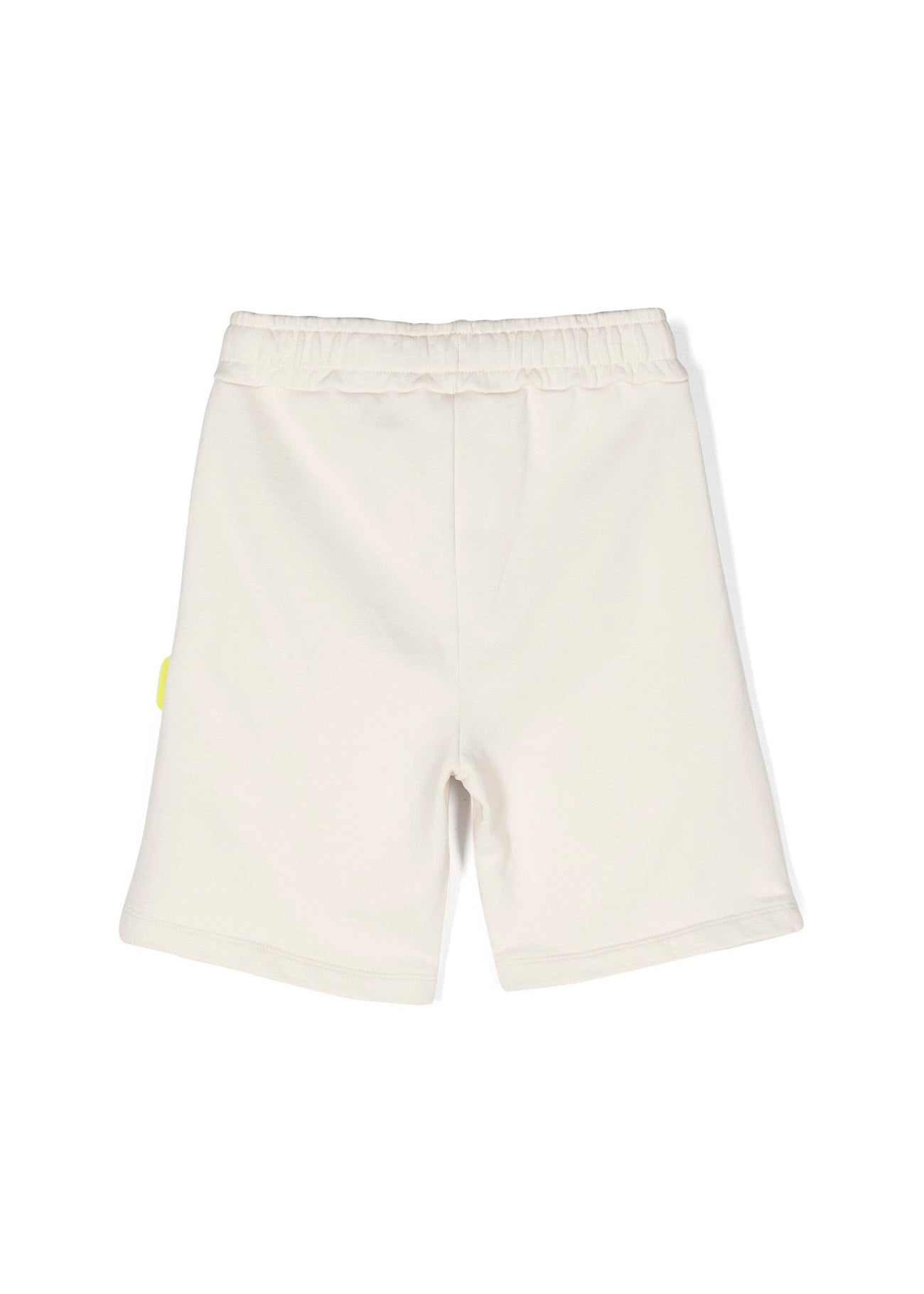 Barrow Kids Short Crema con Stampa Logo per Bambini retro