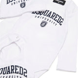 Dsquared2 Kids Set Nascita Bianco per Neonati
