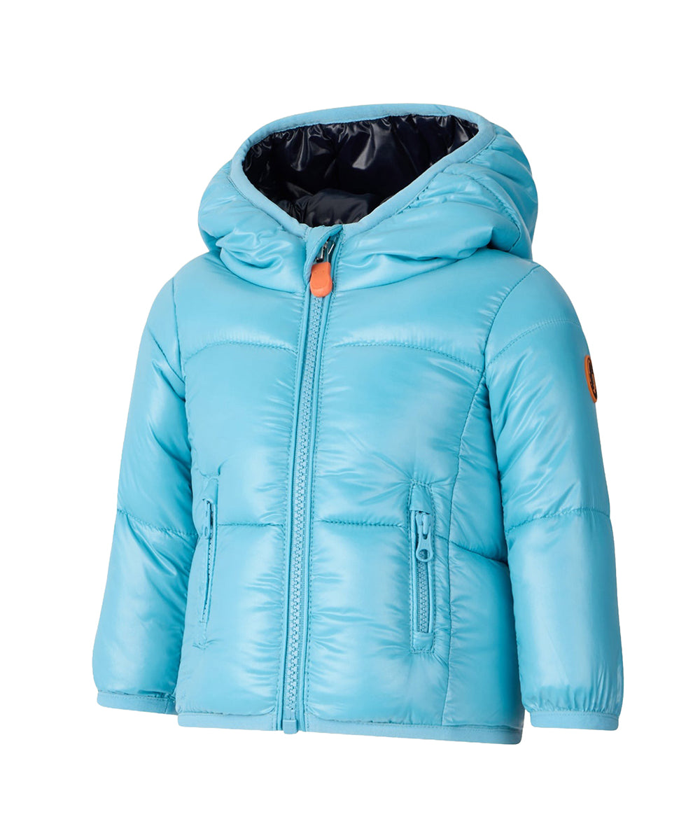 Save The Duck Kids Piumino Imbottito Azzurro per Neonati