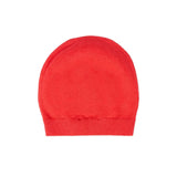 Moschino Kids Cappello Rosso con Logo Teddy per Neonati