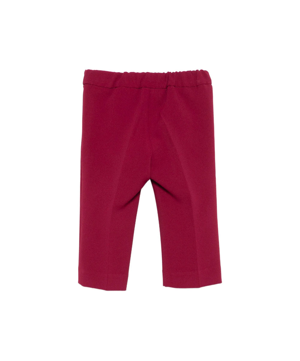 Elisabetta Franchi La Mia Bambina Pantaloni Cherry per Neonate