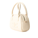 Elisabetta Franchi My Little Girl Lemon Shoulder Bag with Logo for Girls