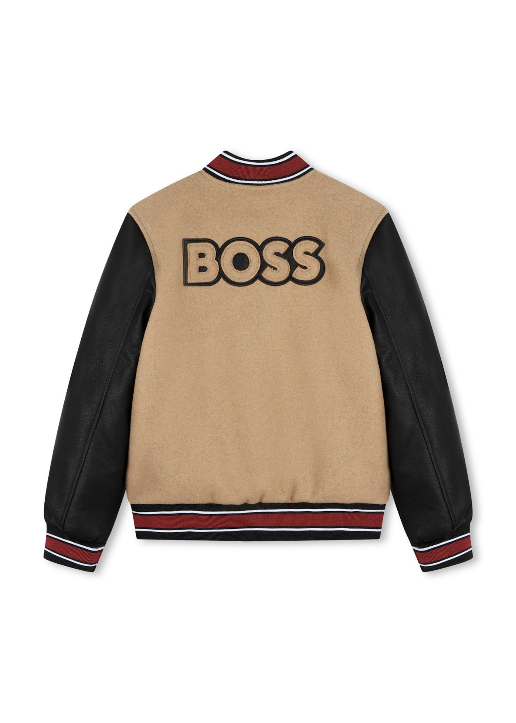 Boss Kids Giubbino Biscotto con Logo per Bambini