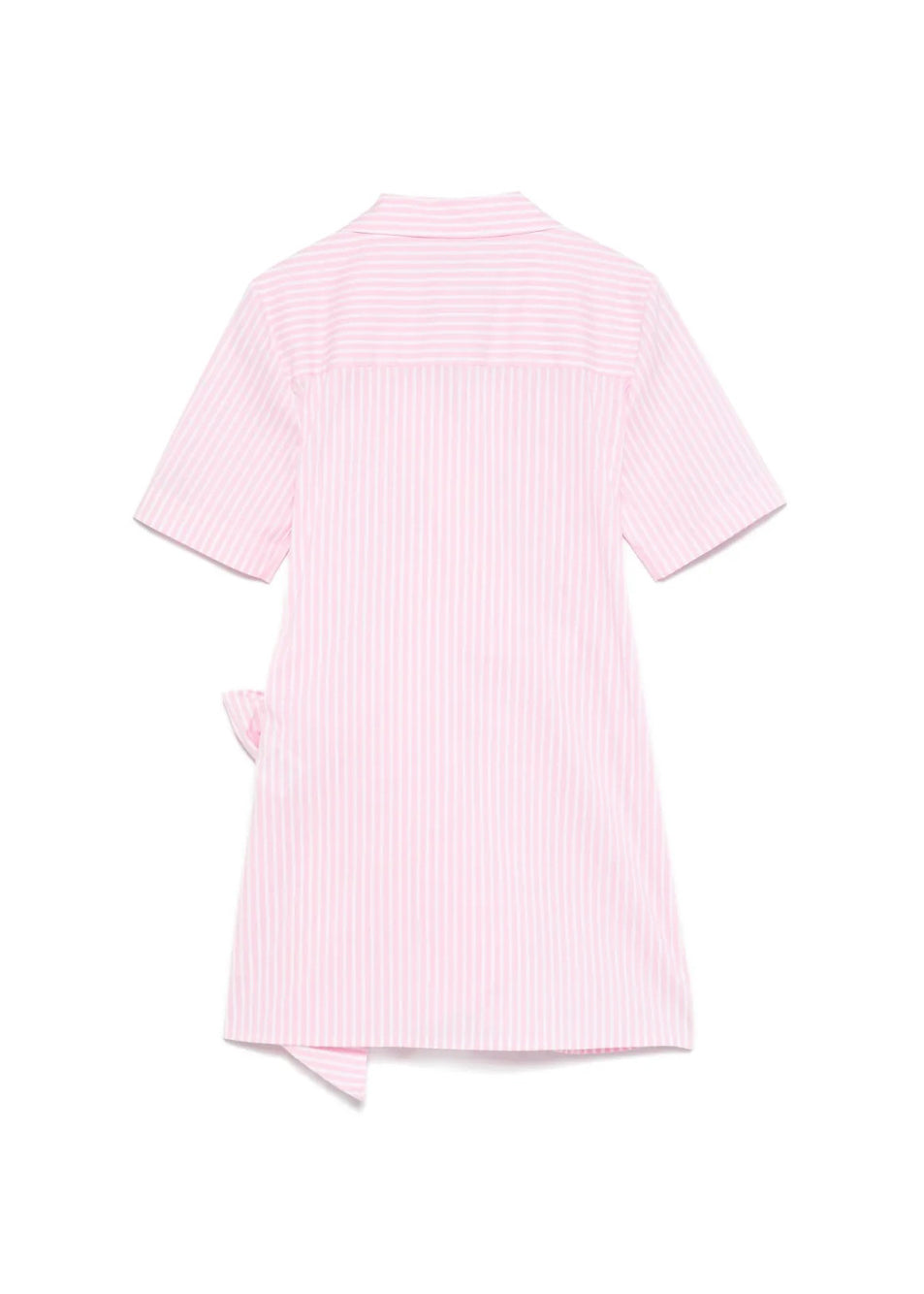 MSGM Kids Abito Rosa a Righe per Bambine (retro)