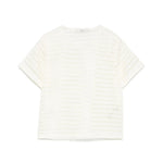 I'm Brian T-shirt Panna Traforata per Bambini