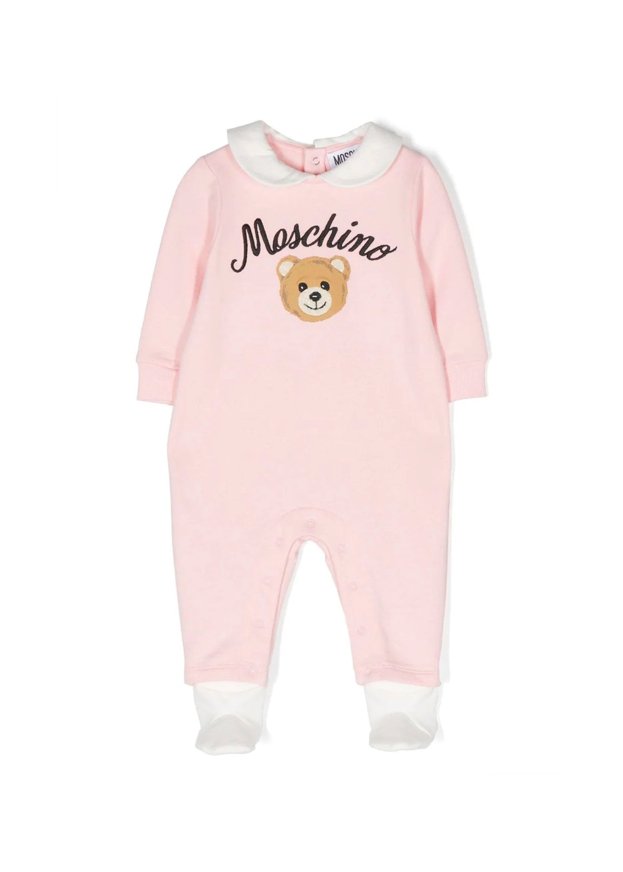 Tutina Rosa con Teddy Bear: Stile e Comfort per i Piccoli di Moschino Kids