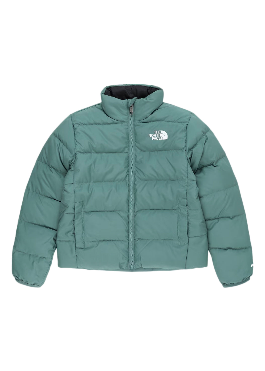 Piumino north face verde best sale