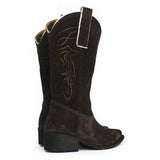 Brown Glitter Camperos High Jammers for Girls