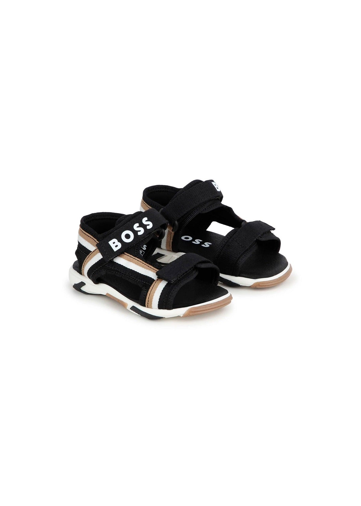 Boss Kids Sandali con Dettaglio a Righe per Neonati