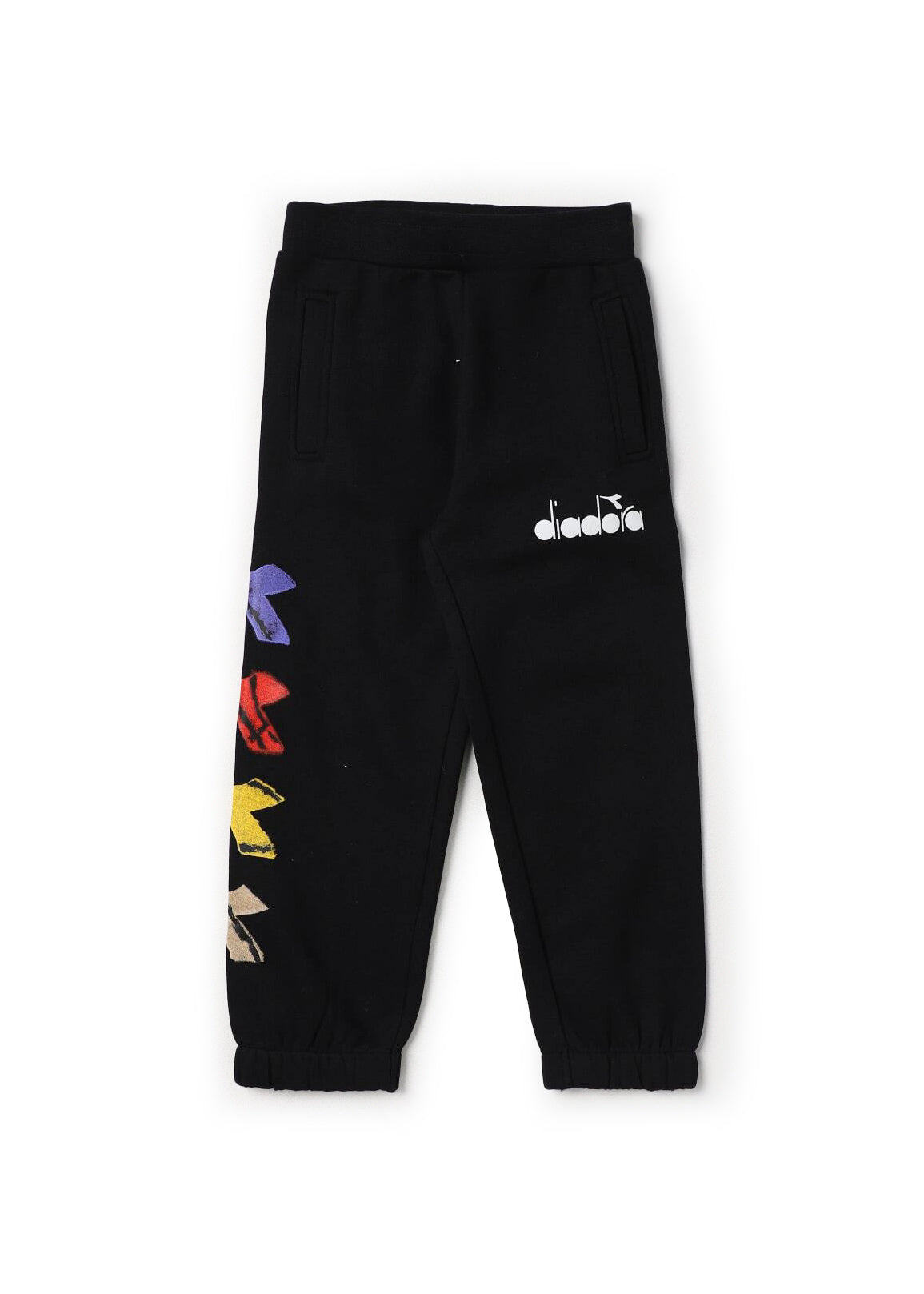 Pantalone Joggers Diadora Nero da Ragazzo | Florence Kids