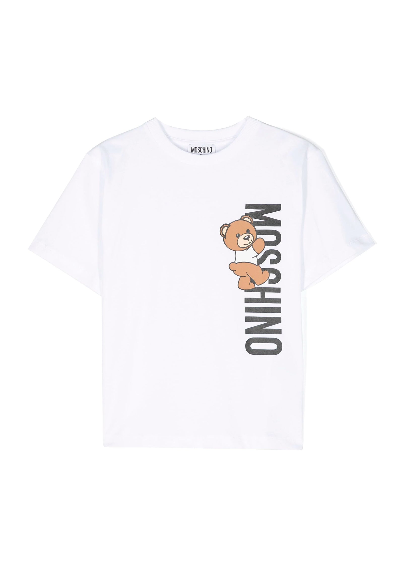 Moschino Kids T-Shirt Bianca Teddy Bear