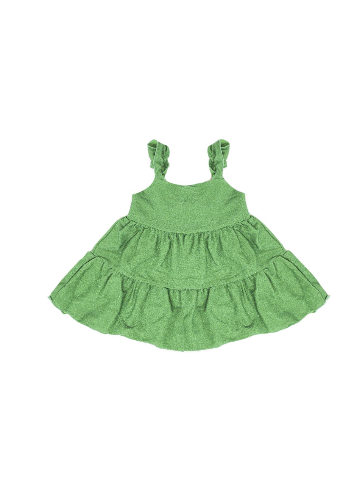 Copricostume a Balze 4giveness Neonata Verde Glitterato