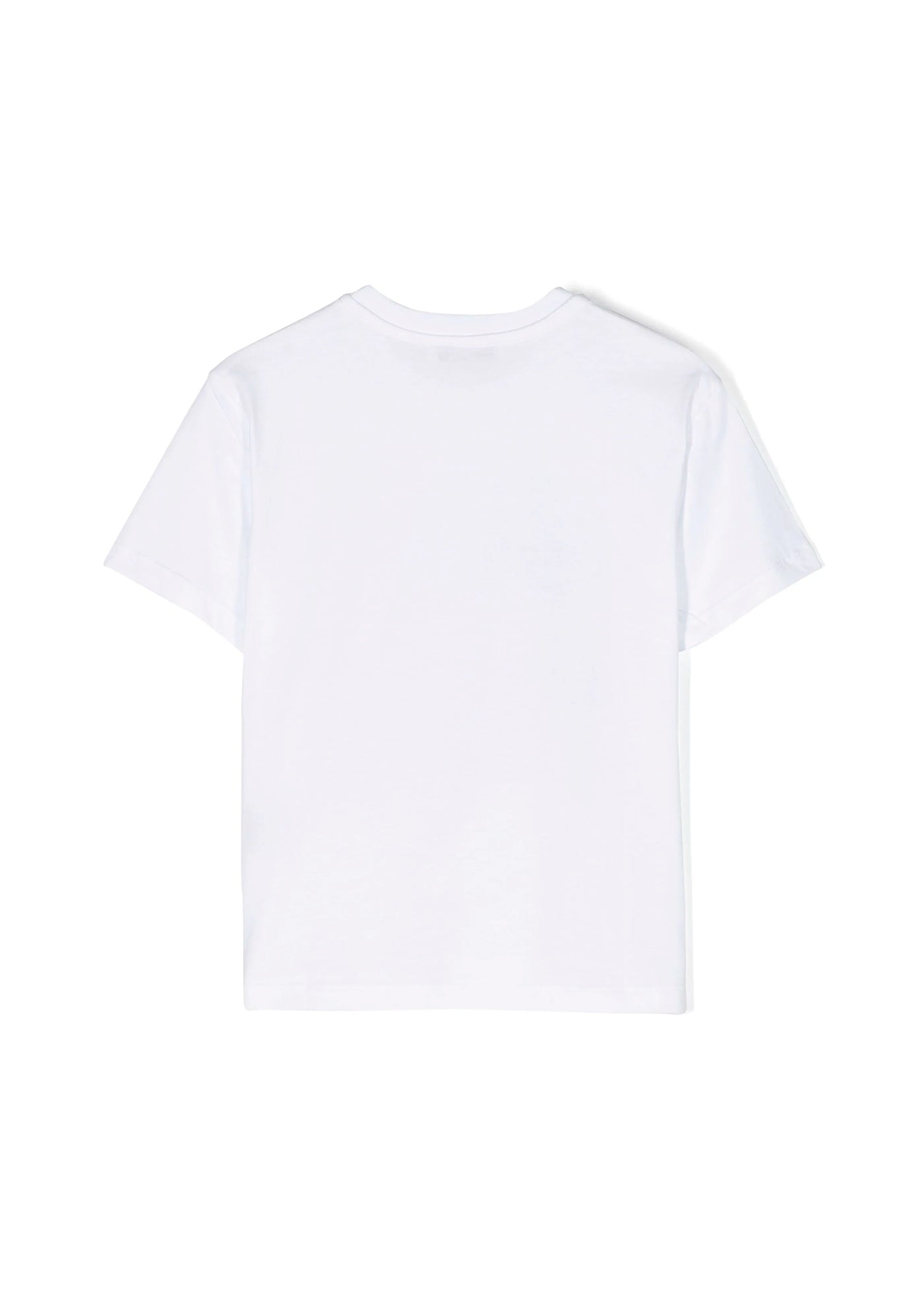 Msgm Kids T-Shirt Bianca con stampa Scritte per Bambine