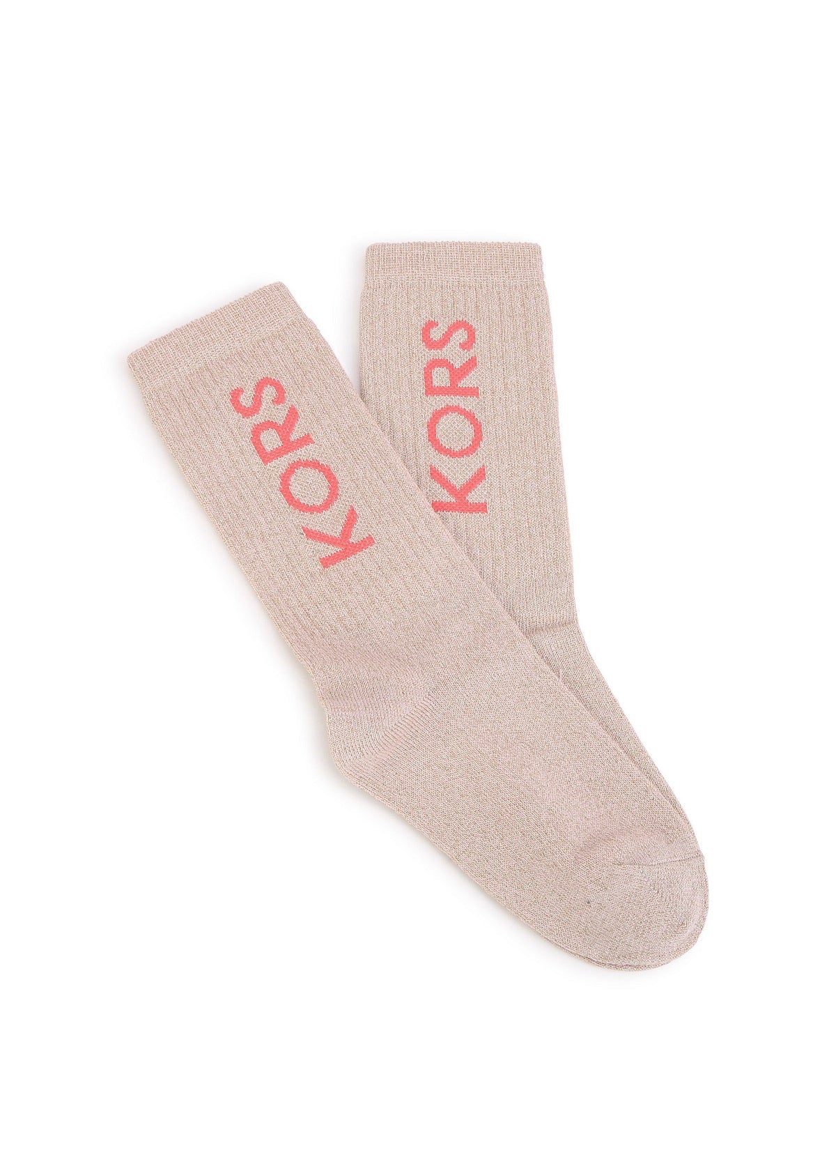Michael Kors Kids Calze per Bambine Salmone