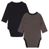 Set Body per Neonati BOSS - Stampa Monogramma e Logo Fantasia in Cotone Biologico
