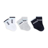 Boss Kids 3-Colour Socks Set for Newborns