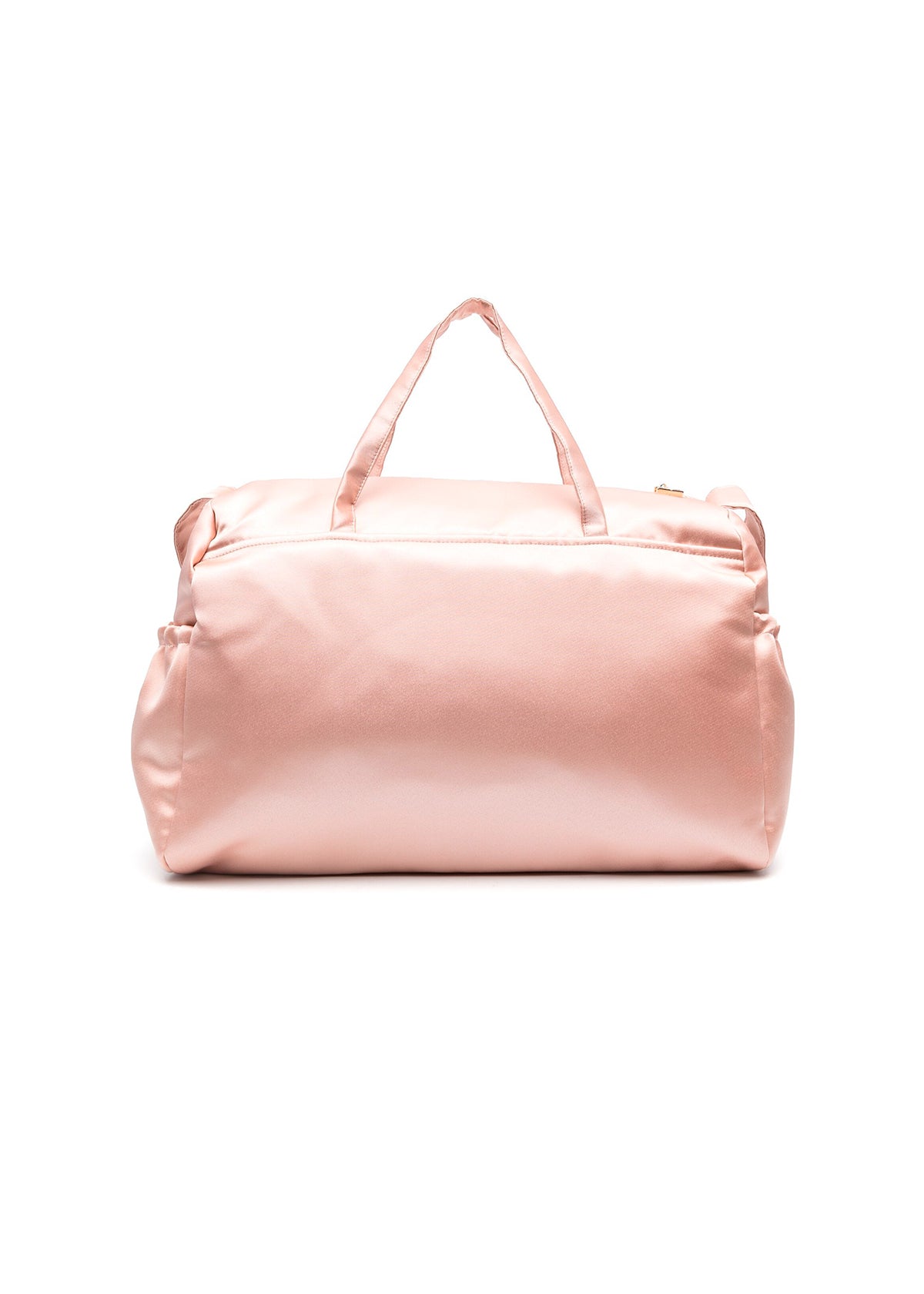 Elisabetta Franchi La Mia Bambina Borsa Mamma Desert Rose in Raso con Fasciatoio