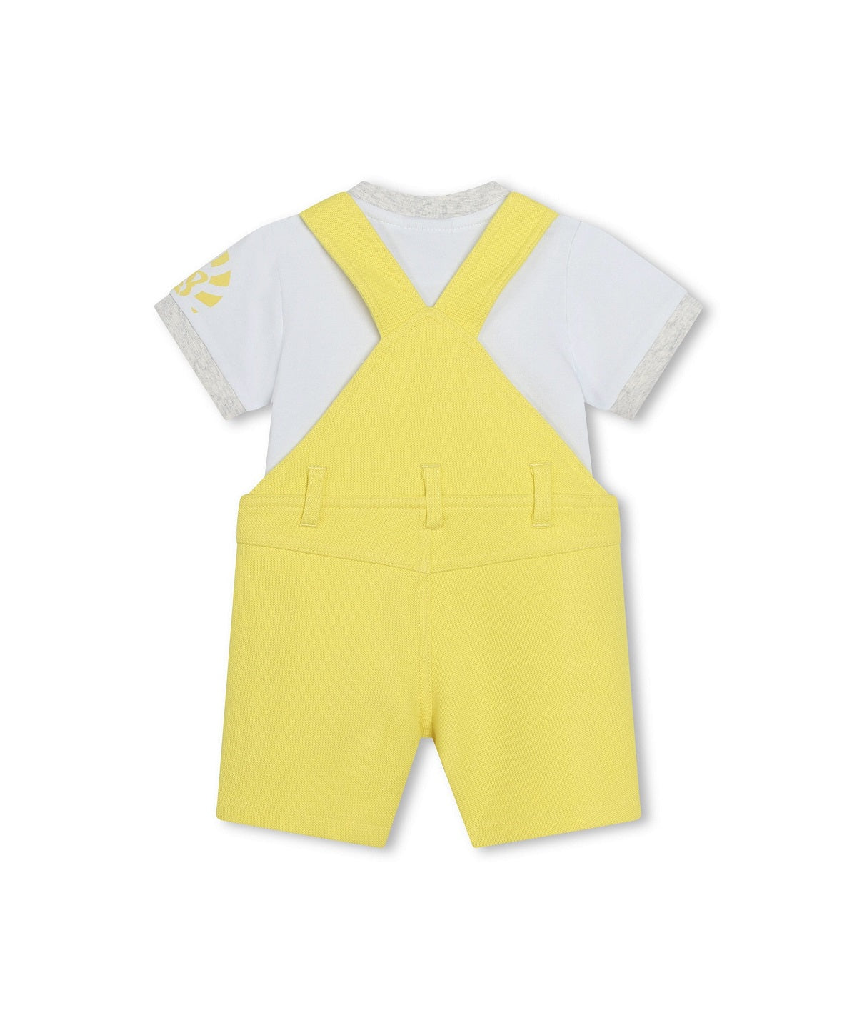 Boss Kids Salopette con T-Shirt per Neonati