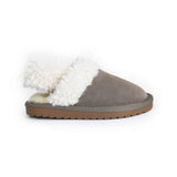 Colors of California Sabot Scamosciato con Pelliccia per Bambine