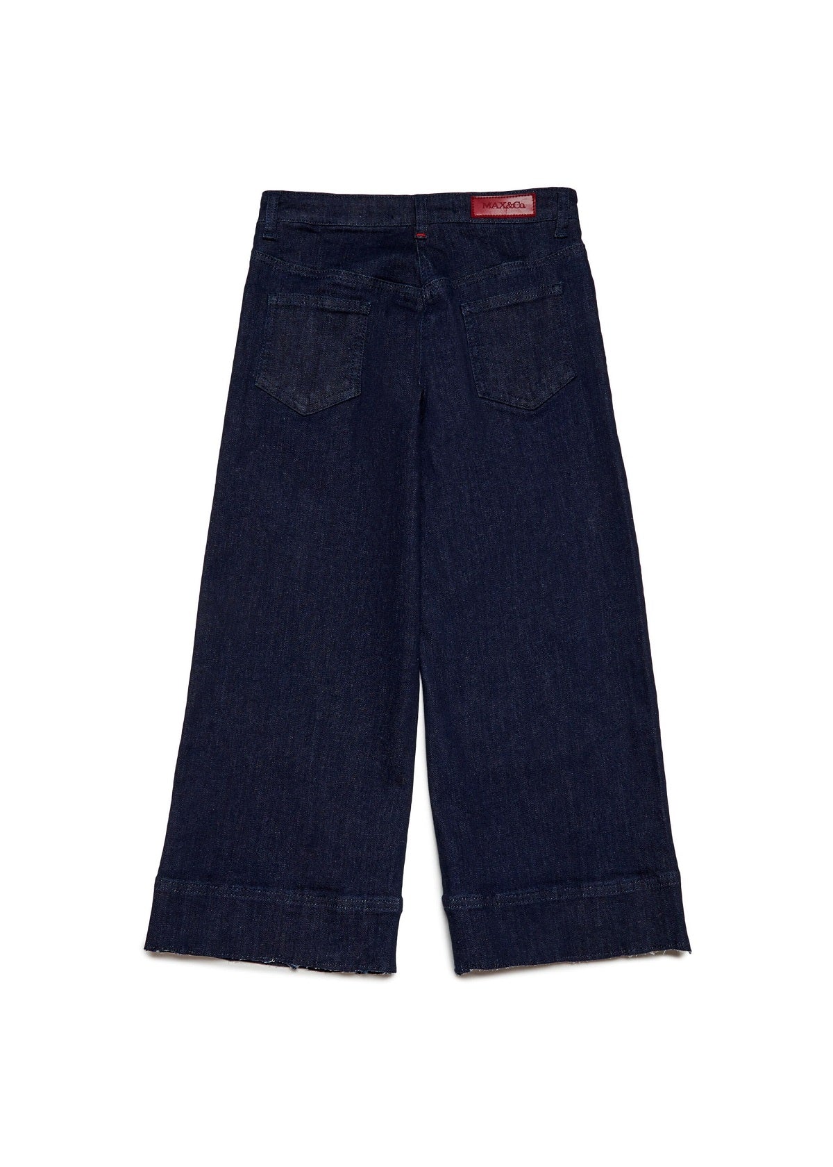 Max & Co Kids Jeans Blu Scuro a Gamba Ampia