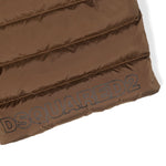 Piumino Imbottito DSquared2 Kids Marrone | Design Imbottito | Logo sulla Manica | Chiusura con Zip | Cappuccio Classico"