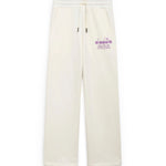 Pantalone Joggers Wide Logo Pastel Diadora Kids Crema: Comfort e Stile per le Giovani Atlete