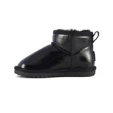 Colors of California Stivale basso in Vernice Nero per Bambine