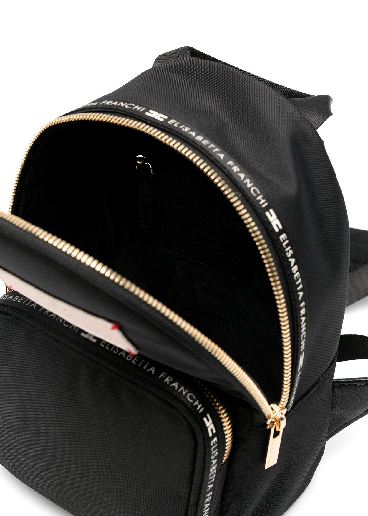 Elisabetta Franchi La Mia Bambina Mini Zaino Nero (interno)