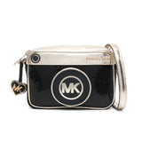 Michael Kors Kids Black Sequin Shoulder Bag