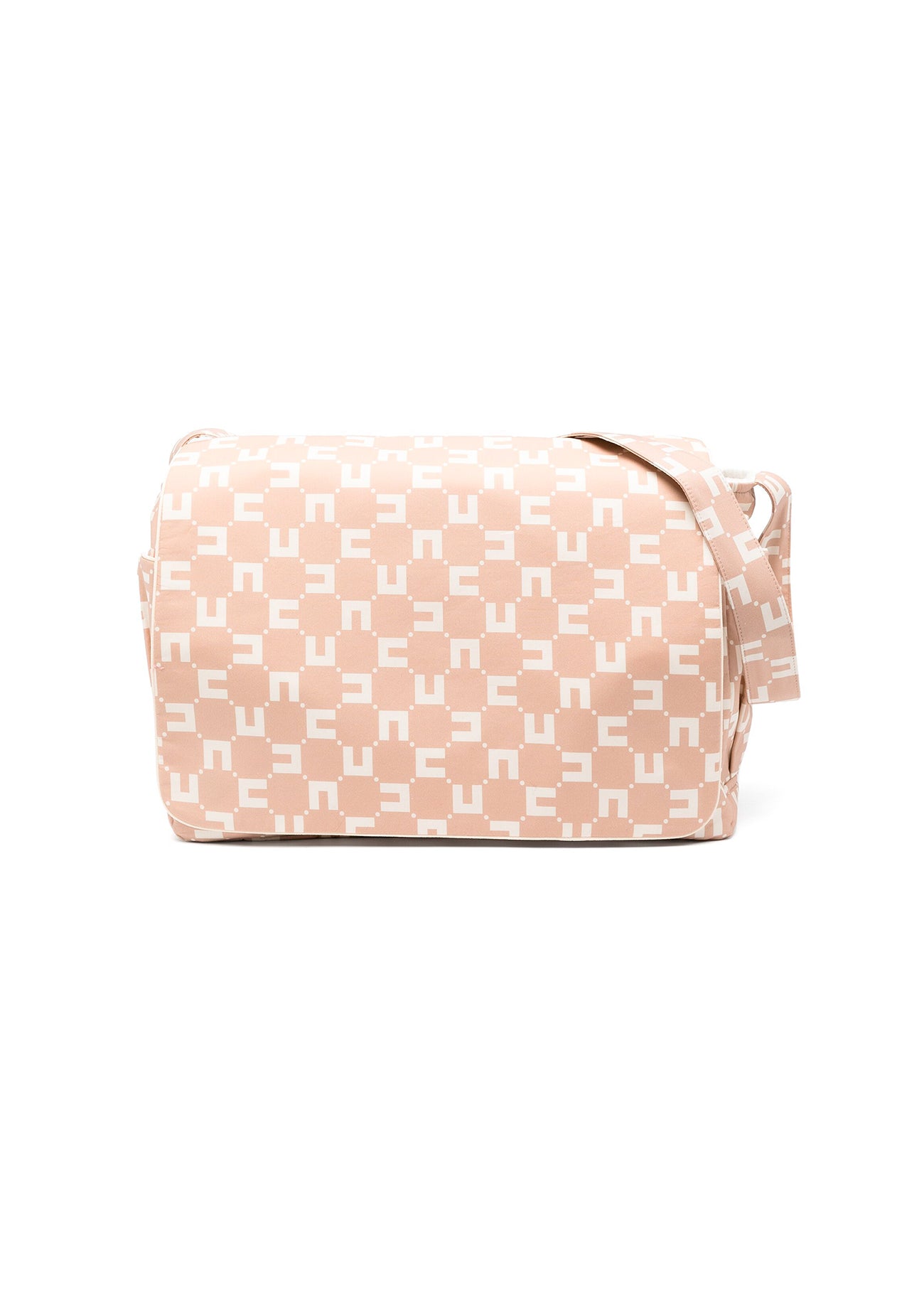Elisabetta Franchi La Mia Bambina Borsa Mamma con Fasciatoio Nude/Burro