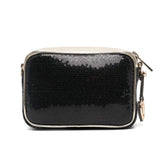 Michael Kors Kids Black Sequin Shoulder Bag